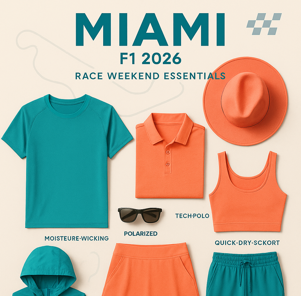 Formula 1 Miami 2026 Style Guide at Hard Rock Stadium